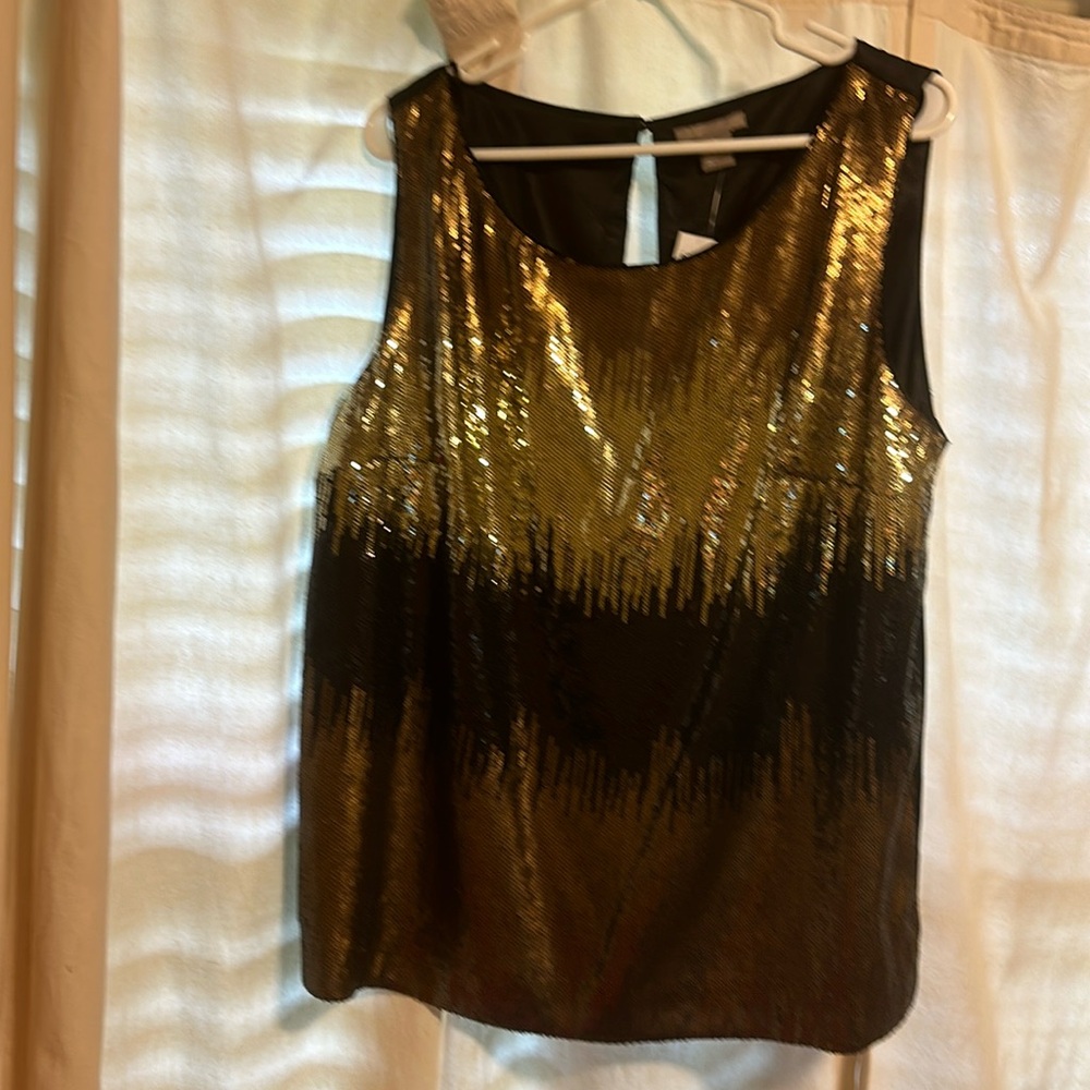 Sequined tank